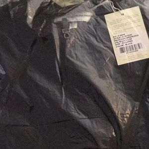 Fairway & Greene black heavy wind shirt